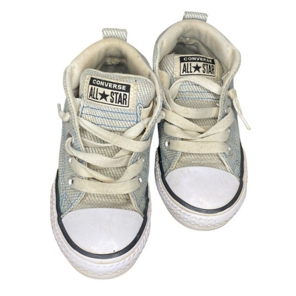 Bundle & Save CONVERSE All STAR STREET Youth Light Blue Cream Slip On 11‎